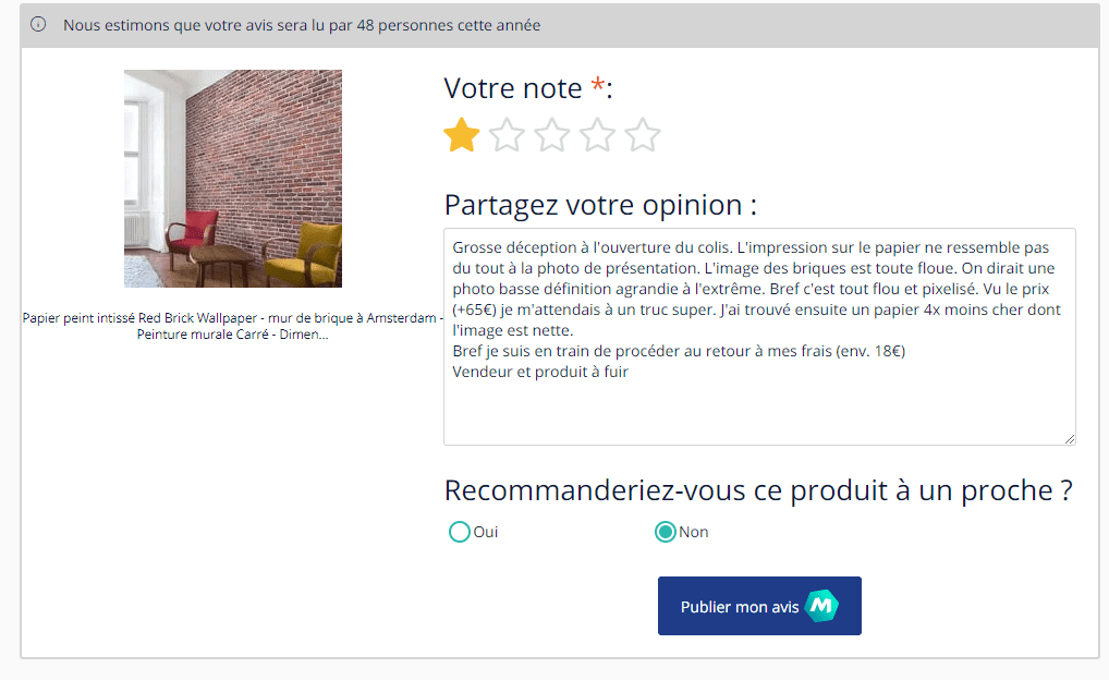 découvrez les avis sur manomano ! consultez les retours d'expérience des utilisateurs pour évaluer la qualité des produits, le service client et l'expédition. faites le meilleur choix pour vos achats en ligne sur cette plateforme dédiée au bricolage et à la rénovation.