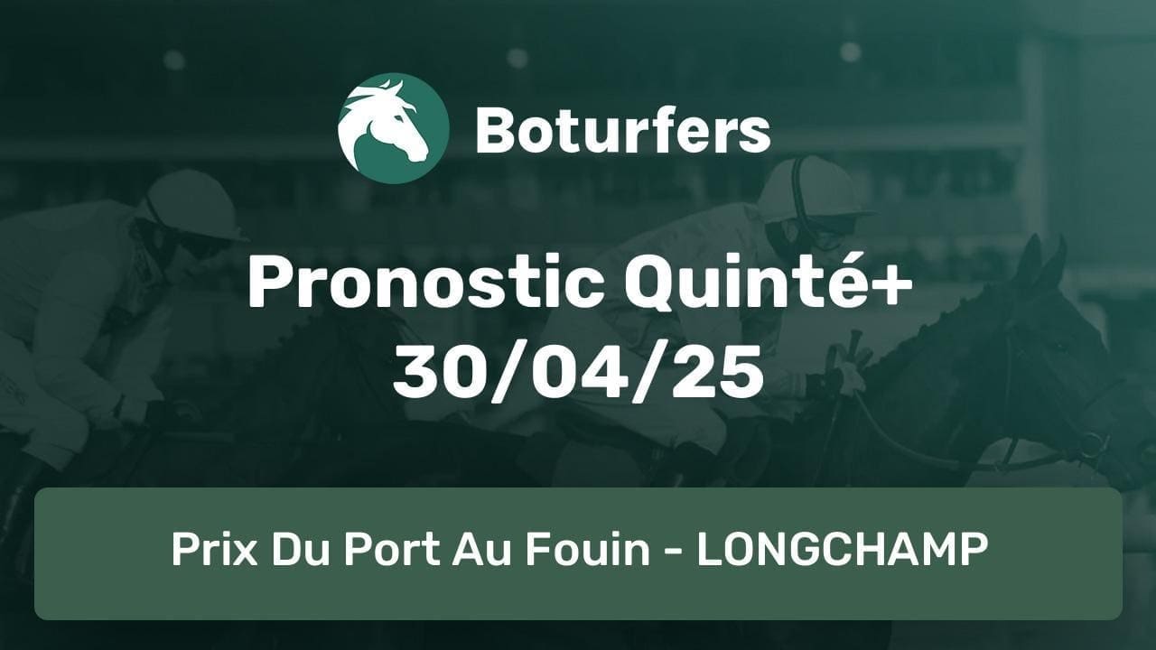 découvrez le quinté+ du 30 avril 2025 à parislongchamp, une journée exceptionnelle de courses hippiques. suivez nos conseils pour parier intelligemment et maximiser vos chances de gagner. ne manquez pas l'événement incontournable des amateurs de turf !