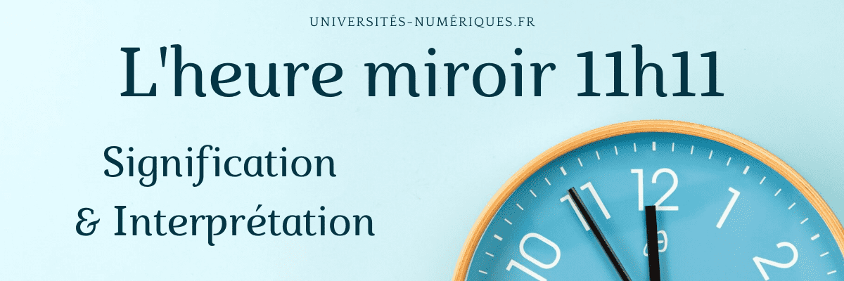 découvrez la signification fascinante des heures miroirs, en particulier l'heure miroir 11h11. plongez dans le monde des synchronicités et des messages de l'univers pour comprendre ce que ces moments spéciaux peuvent révéler sur votre vie et votre cheminement personnel.