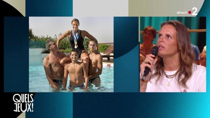 découvrez l'émotion de laure manaudou en évoquant son frère florent, un lien fort et inspirant qui transcende le monde de la natation. une histoire touchante de solidarité et de réussite familiale.