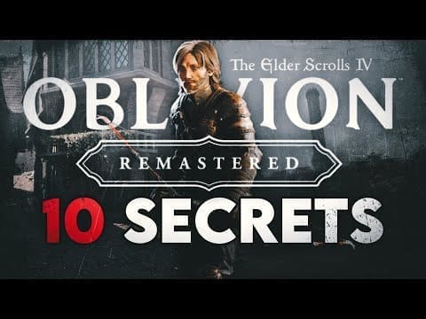 découvrez les secrets cachés d'oblivion remastered et plongez dans un monde revisité avec des graphismes améliorés, des quêtes inédites et des surprises à chaque tournant. préparez-vous à explorer comme jamais auparavant dans ce chef-d'œuvre intemporel.