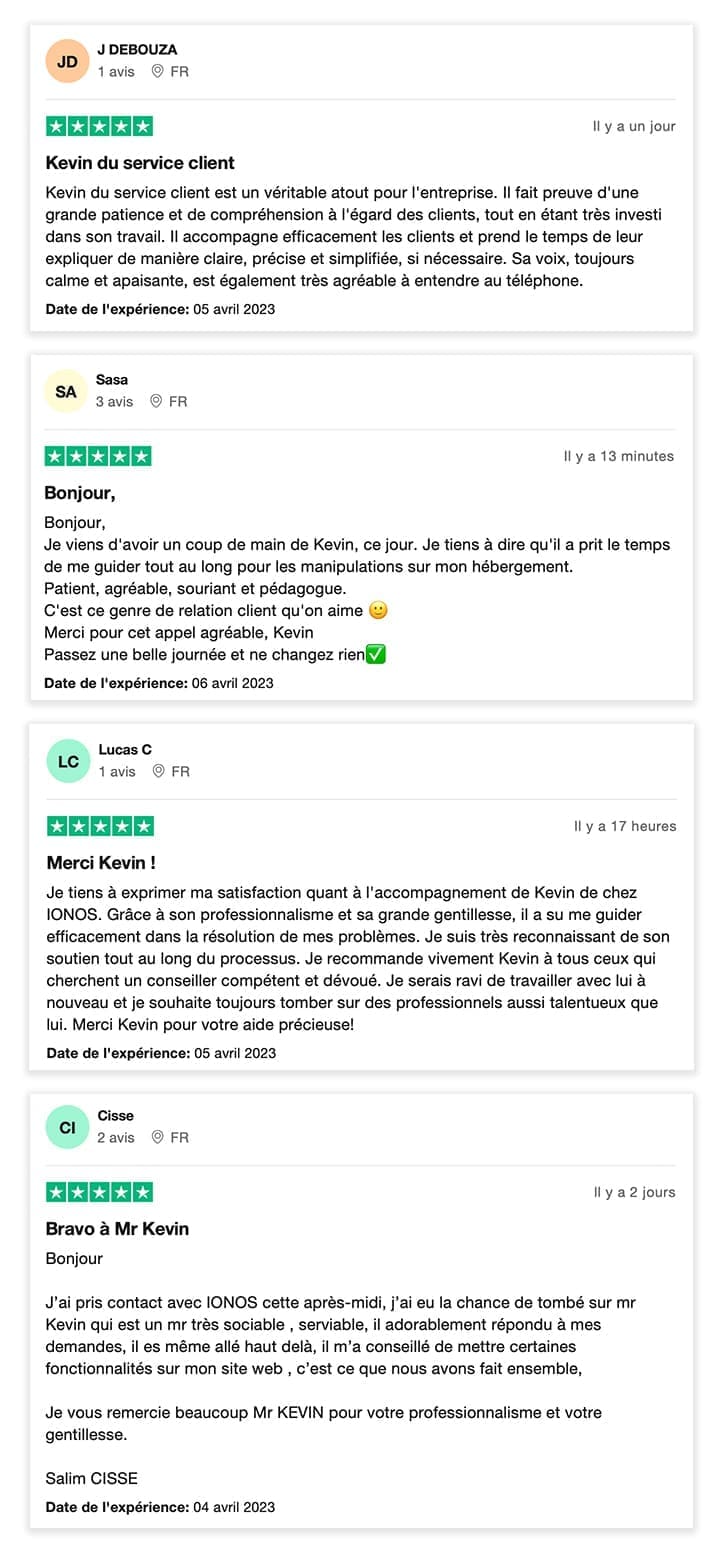 découvrez les avis des utilisateurs sur ionos, la solution d'hébergement et de création de sites web. lisez les retours d'expérience, les points forts et les axes d'amélioration pour faire le meilleur choix pour vos besoins en ligne.