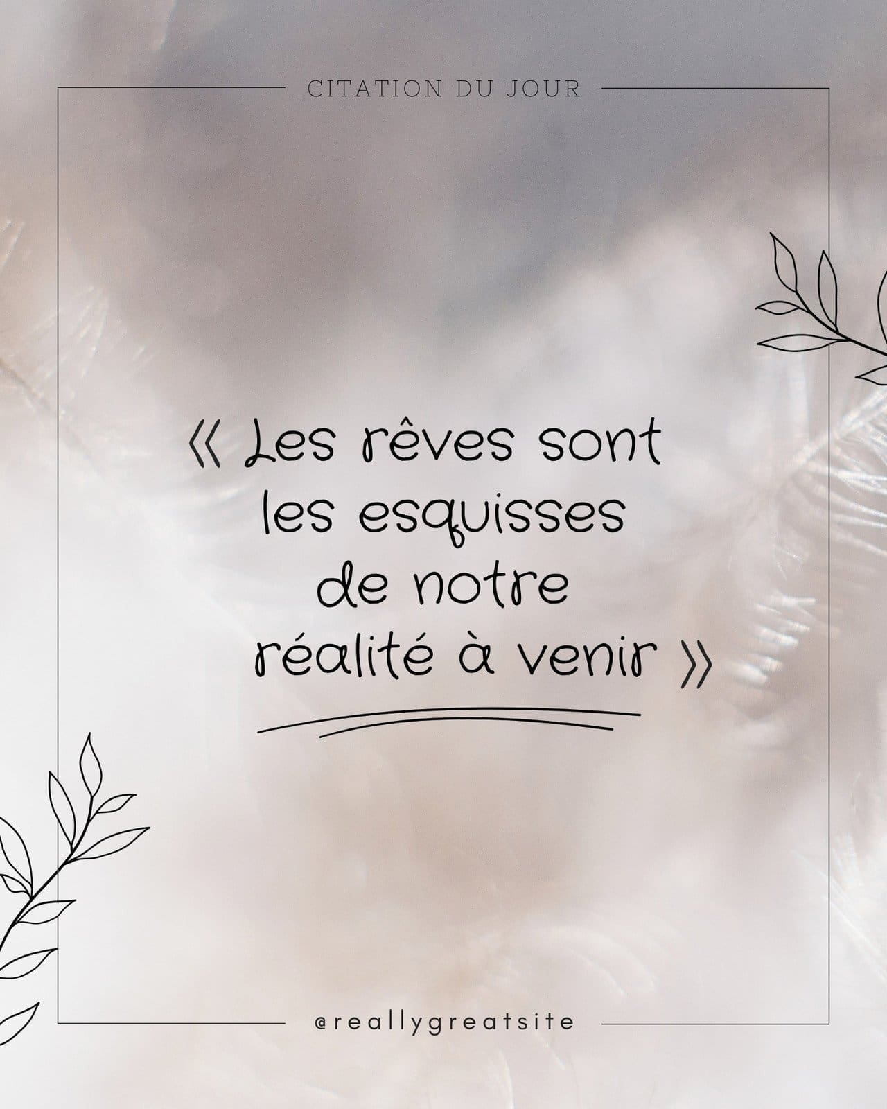 découvrez un message inspirant pour motiver votre journée, booster votre confiance et vous encourager à poursuivre vos rêves avec détermination.