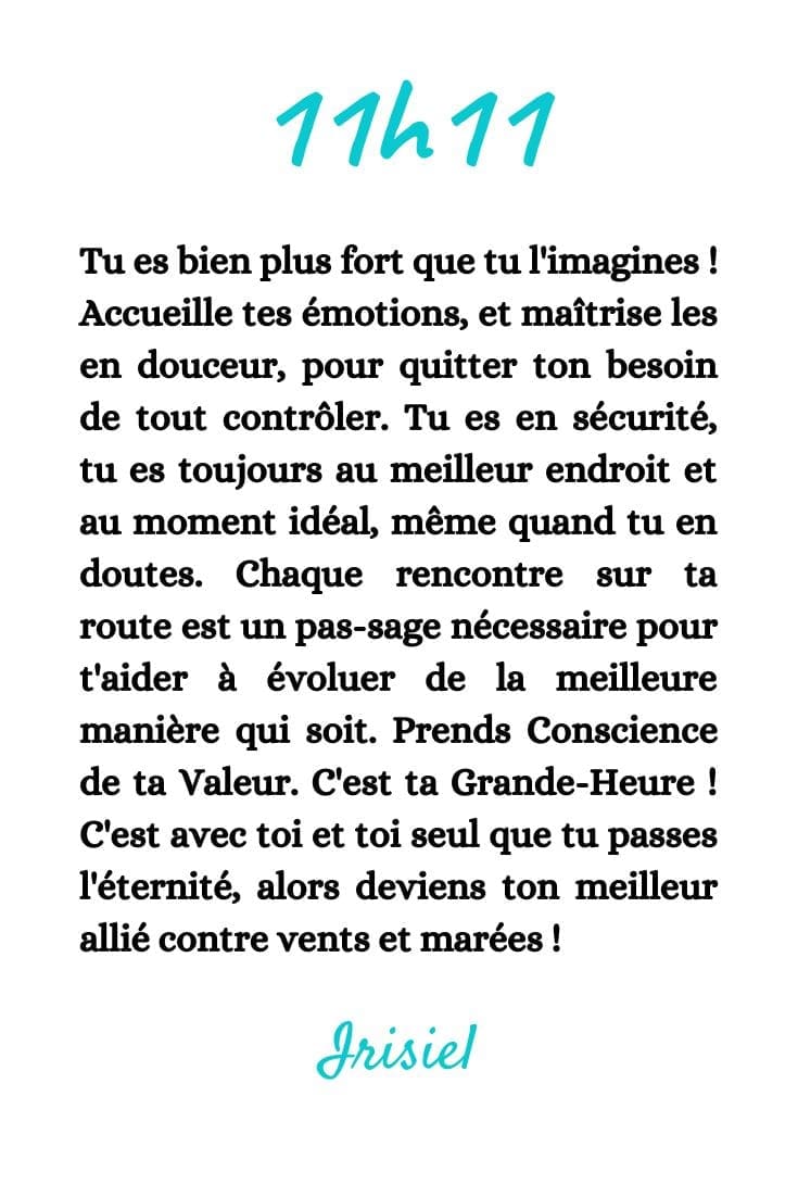 découvrez la signification de 11h11 : interprétations spirituelles, messages des anges et synchronicités. apprenez pourquoi voir 11h11 peut avoir une importance particulière dans votre vie.