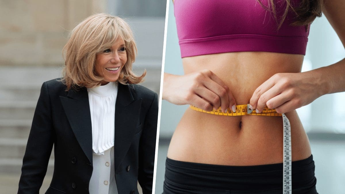 découvrez l'astuce secrète de brigitte macron pour garder un ventre plat à 70 ans et rester en forme avec élégance.