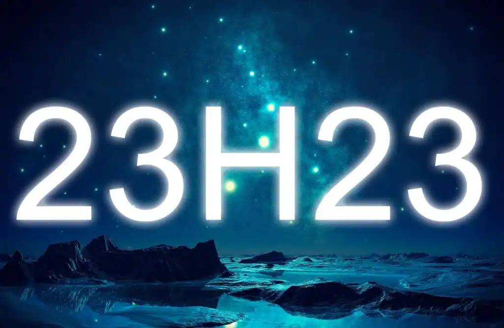 découvrez la signification spirituelle et les messages cachés derrière l'heure miroir 23h23. apprenez comment cette heure influence votre vie sentimentale, vos relations et votre développement personnel.