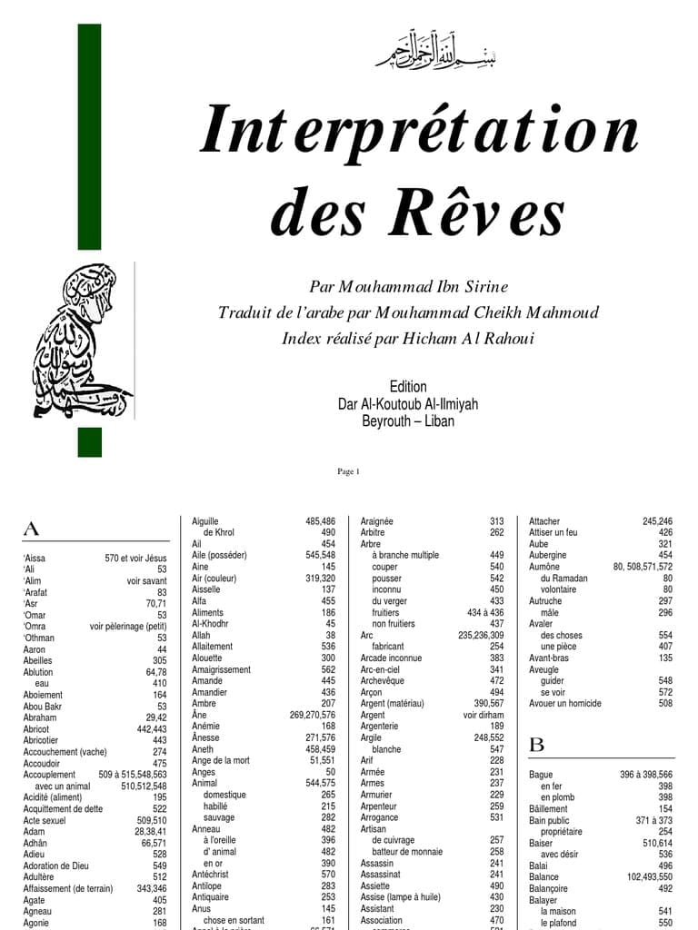 découvrez la signification des rêves en islam et interprétez vos songes selon la tradition islamique, pour mieux comprendre leurs messages spirituels et symboliques.