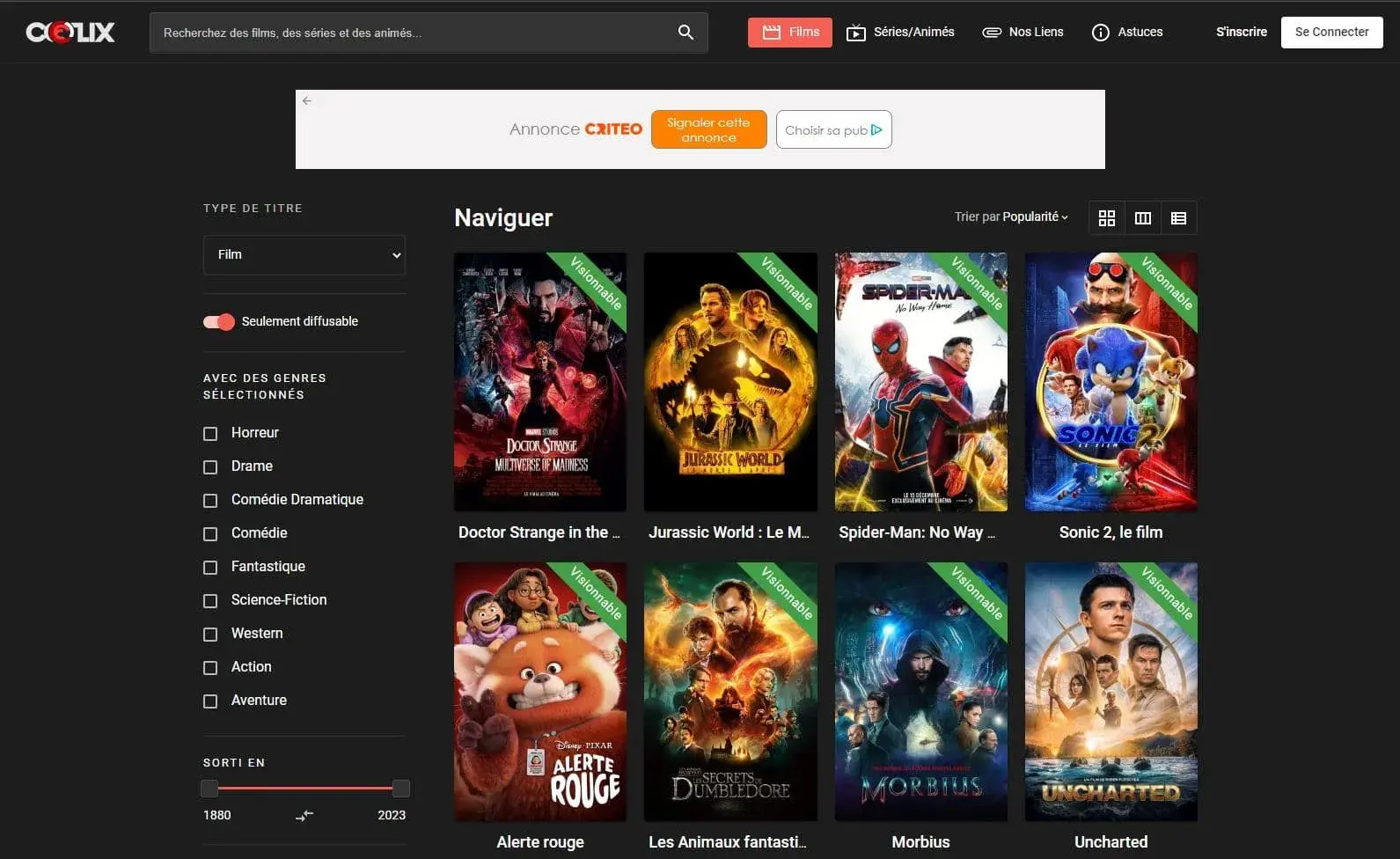 découvrez notre avis complet et les évaluations détaillées de coflix, la plateforme de streaming incontournable. tout ce que vous devez savoir pour profiter au mieux de ses contenus.