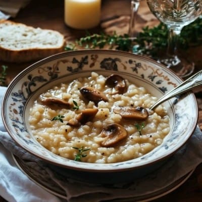 découvrez notre recette simple et gourmande de risotto aux cèpes, parfaite pour sublimer vos repas avec des saveurs authentiques et raffinées.