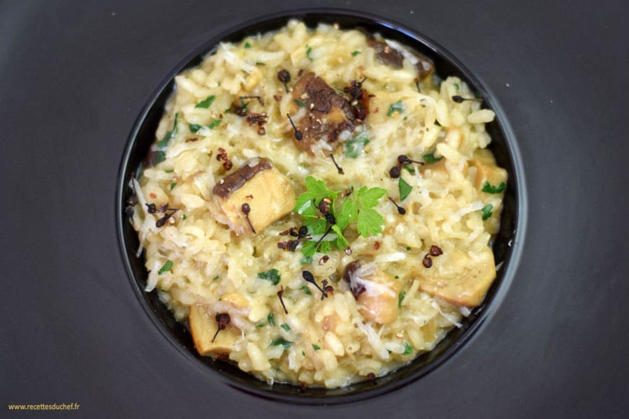 découvrez notre recette simple et gourmande de risotto aux cèpes, parfaite pour régaler vos papilles avec un plat italien riche en saveurs et facile à réaliser.