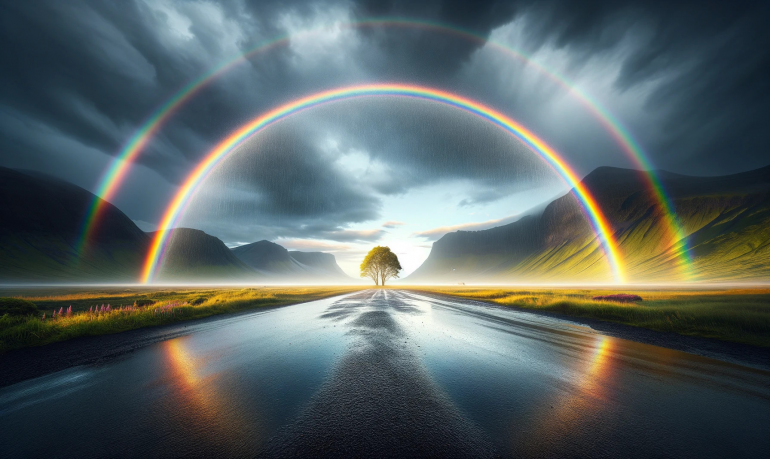 découvrez le symbolisme de l'arc-en-ciel et son importance dans différentes cultures, représentant l'espoir, la promesse et la diversité.