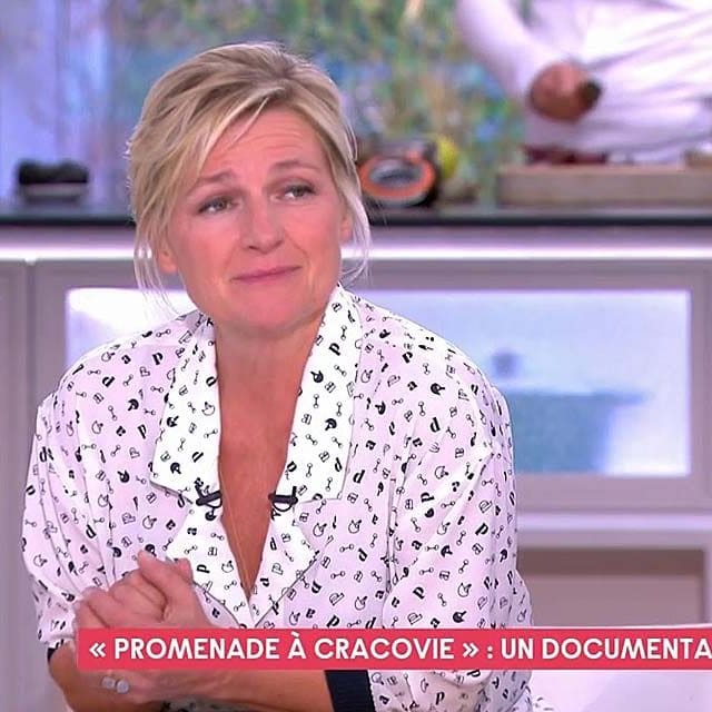 découvrez l'incident survenu lors de l'émission 'c à vous' où nastya golubeva fait une chute, provoquant un moment de gêne pour anne-elisabeth lemoine.