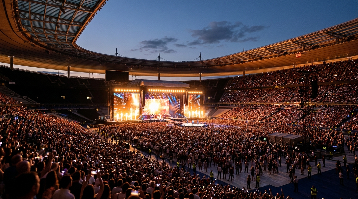 Monroe, Natasha St Pier, Les Frangines, Anisha Jo : Un parterre de stars illumine la scène du Stade de France pour l’accueil historique du pape Leon XIV
