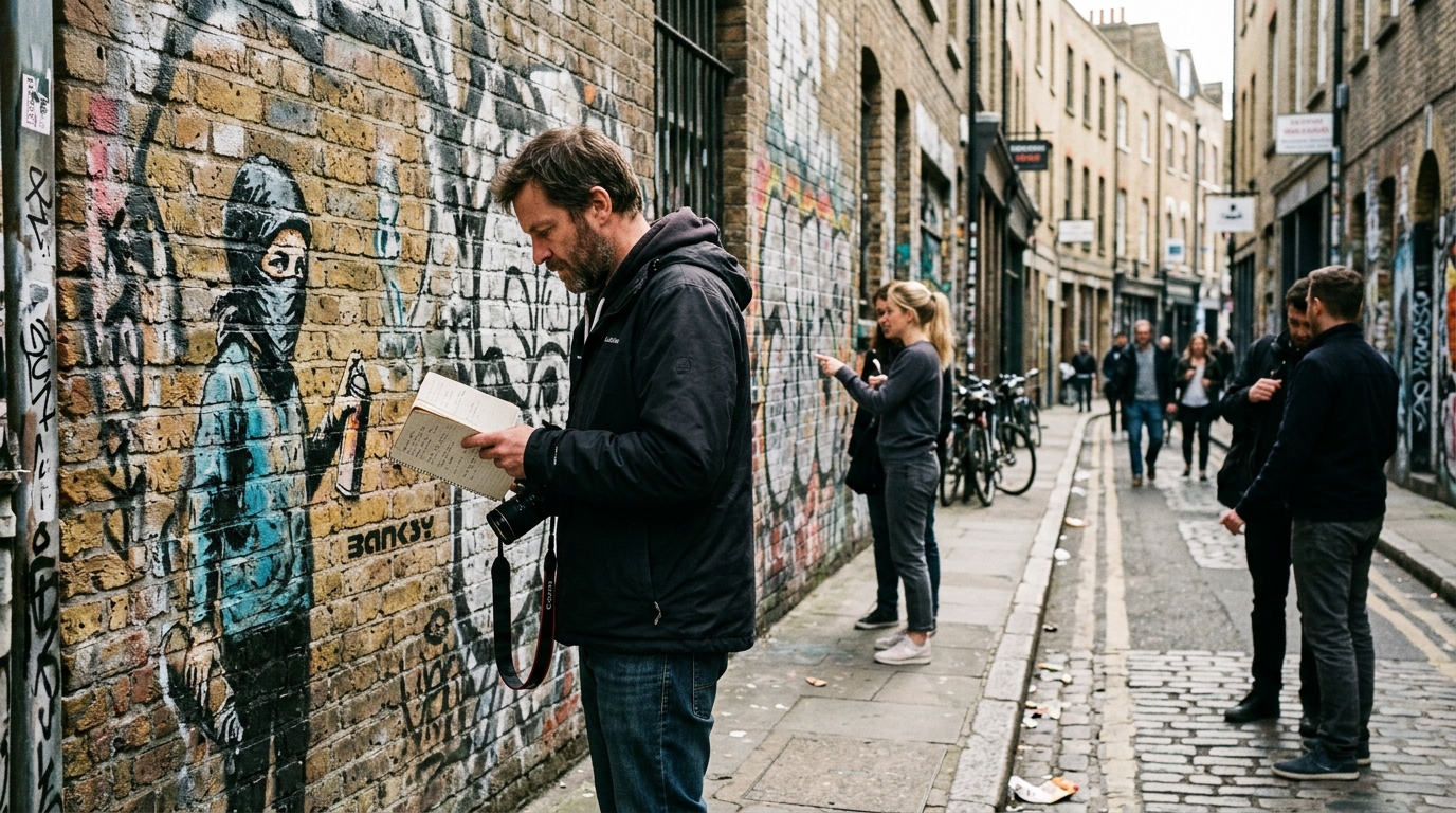 « Son nom est… » : la véritable identité de Banksy enfin dévoilée ?